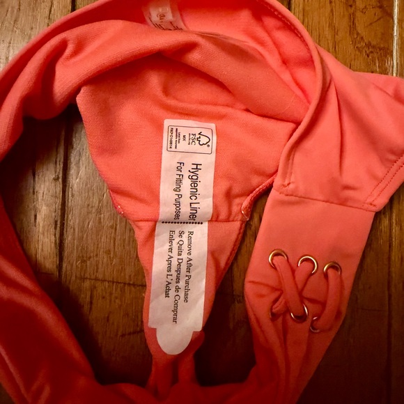 Raisins Girls Newport Bikini Set – Size 10 – Coral – New With Tags - Picture 4 of 8